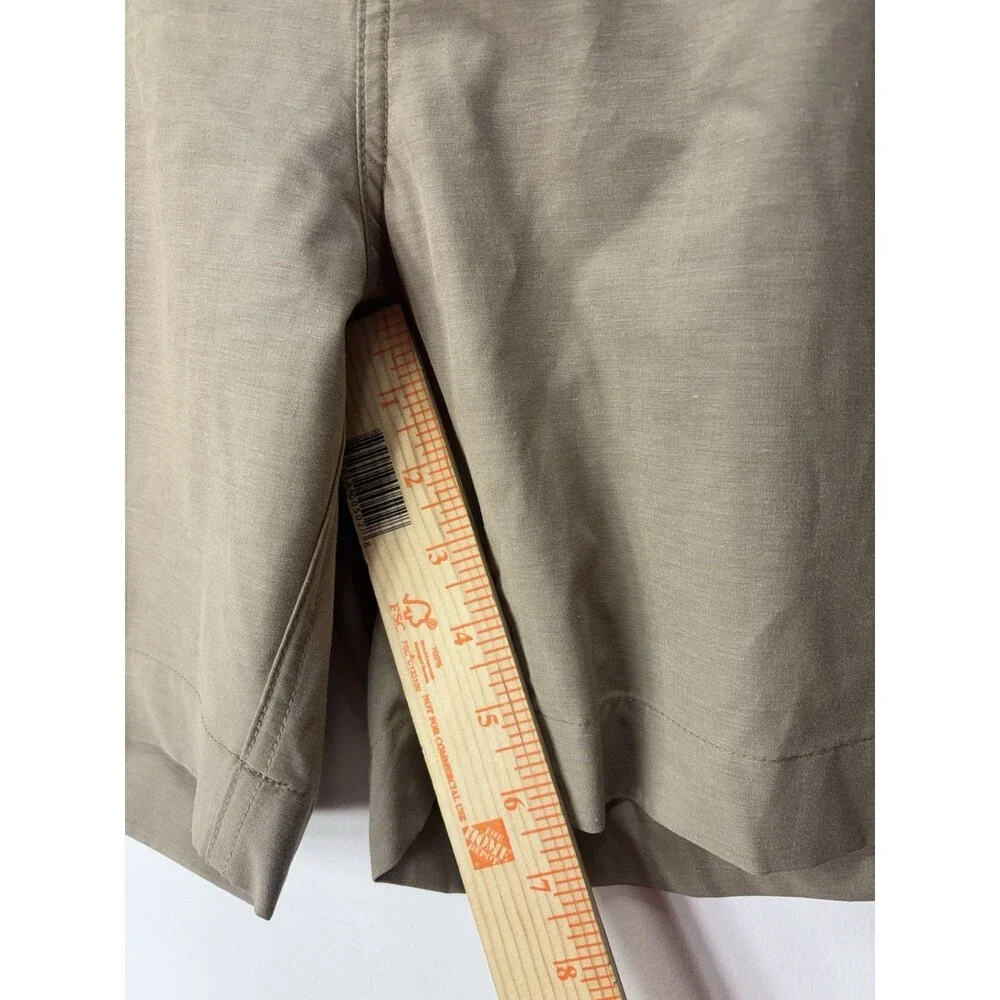Faherty All Day Shorts Performance Stretch Chino Mens Khaki Drawstring Sz 36